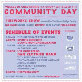 Cold Spring Community Day 2021